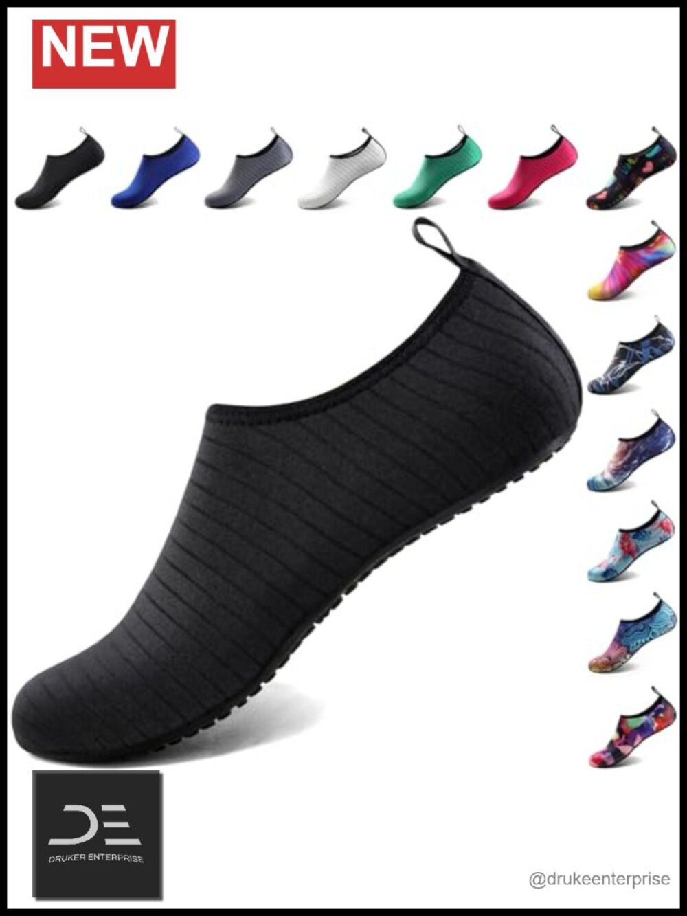Quick-Dry Aqua Socks Swim Beach Yoga Water Shoes Barefoot Sport